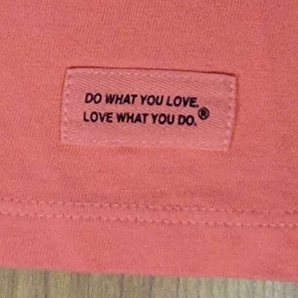 Life Is Good Coral Crew Neck Short Sleeve Crusher Corgi Dog Tee - S - Picture 8 of 9